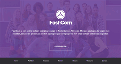 Desktop Screenshot of fashcom.nl